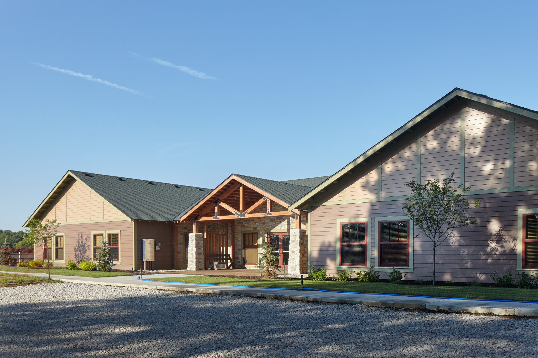 Community living building