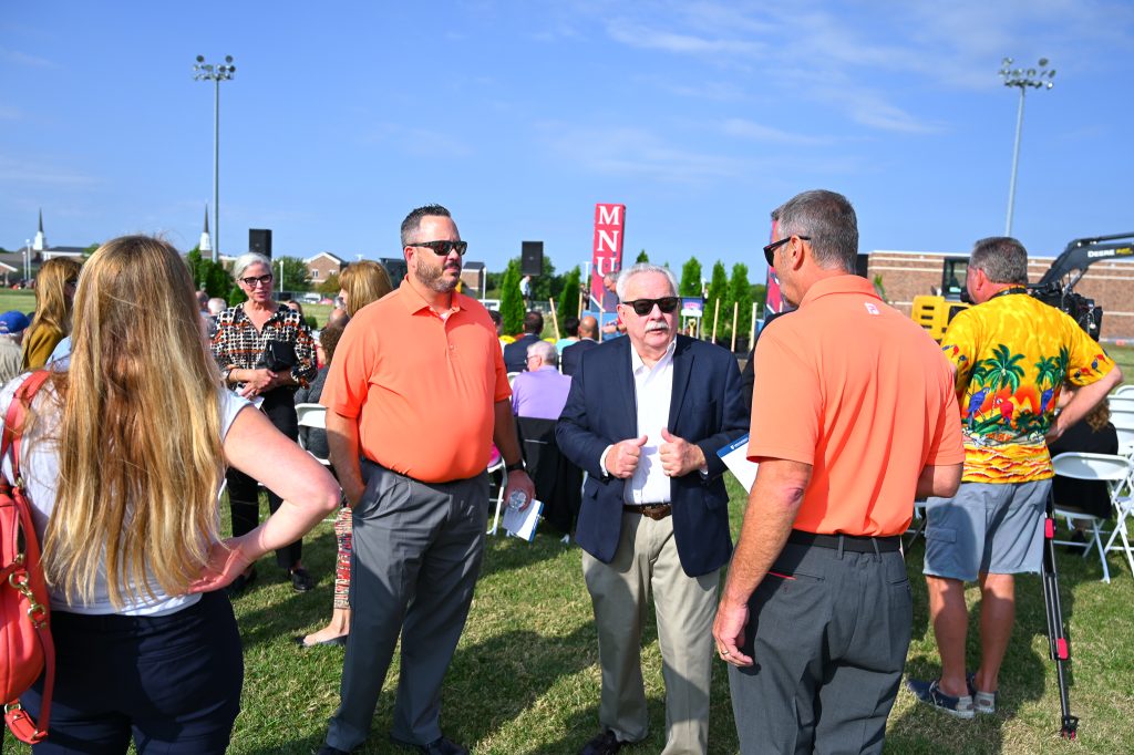 groundbreaking ceremony at MNU