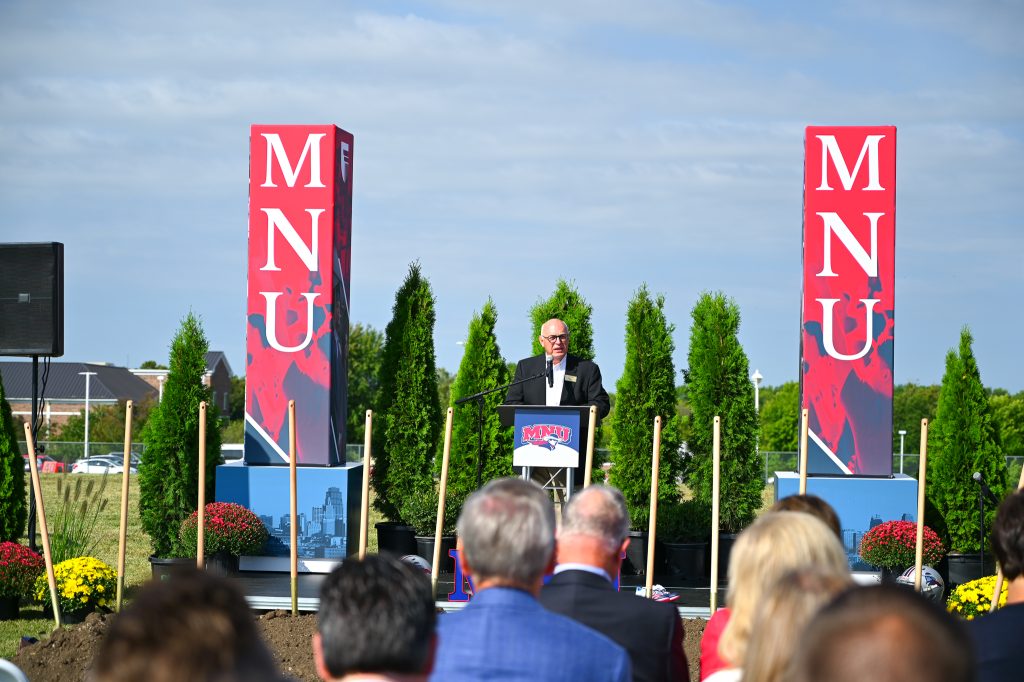 groundbreaking ceremony at MNU