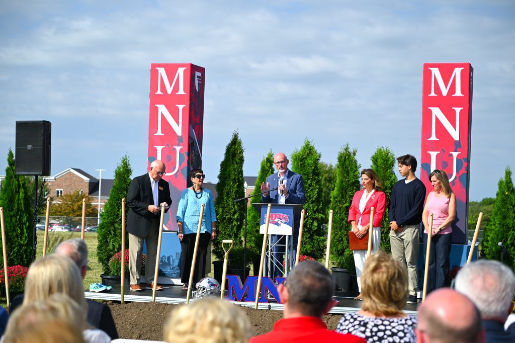 groundbreaking ceremony at MNU