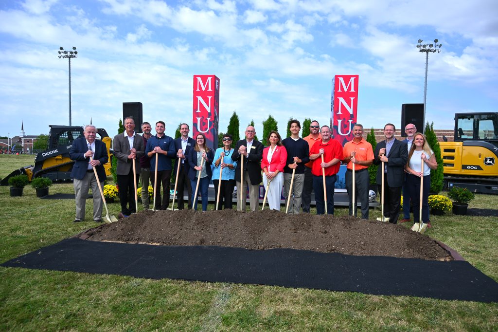 groundbreaking ceremony at MNU