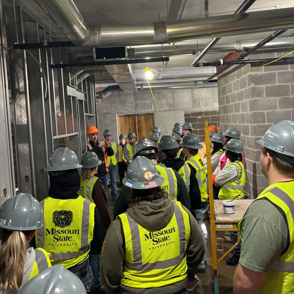 MSU students tour project site