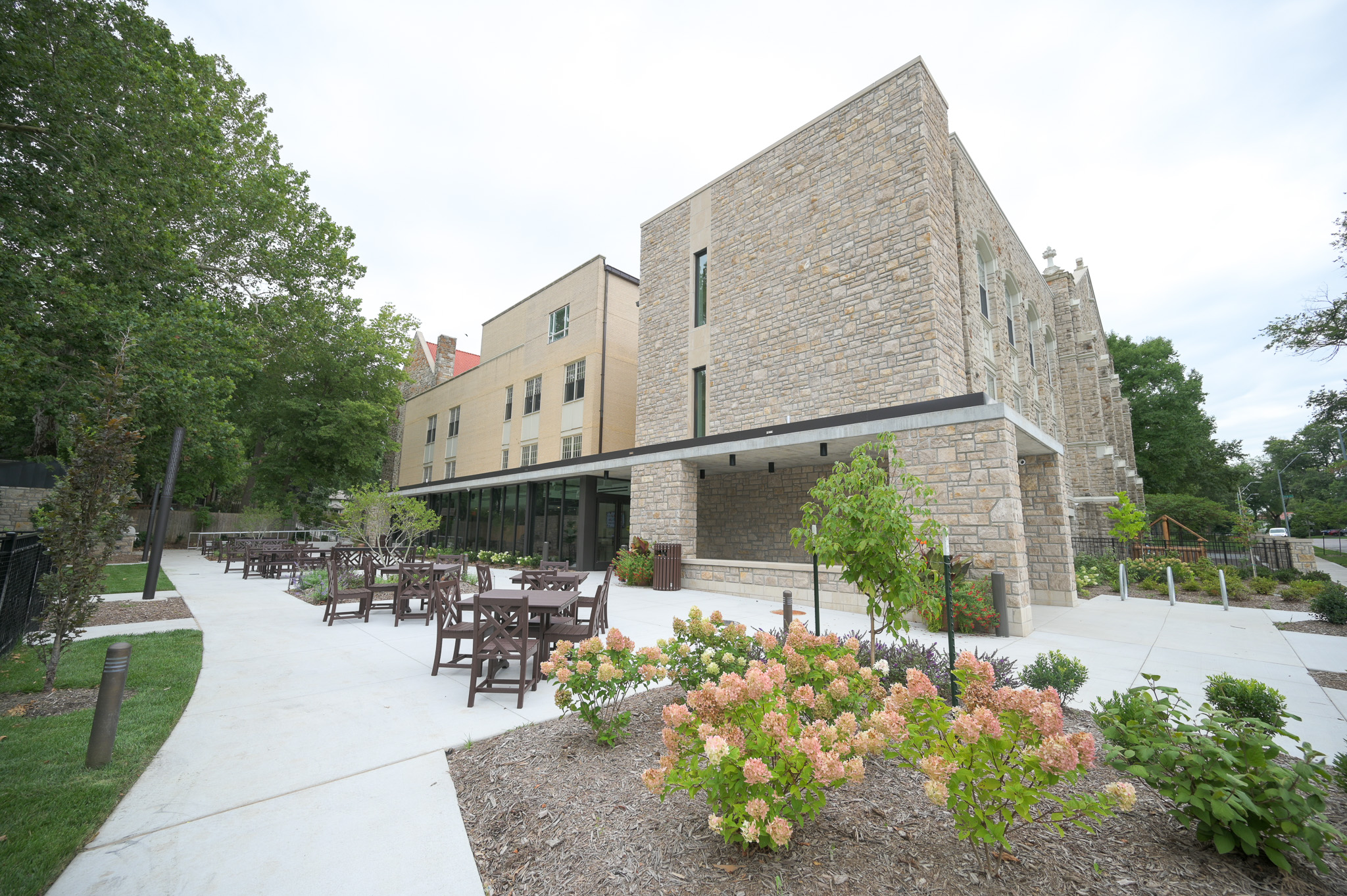 Country Club Christian Church new vestibule