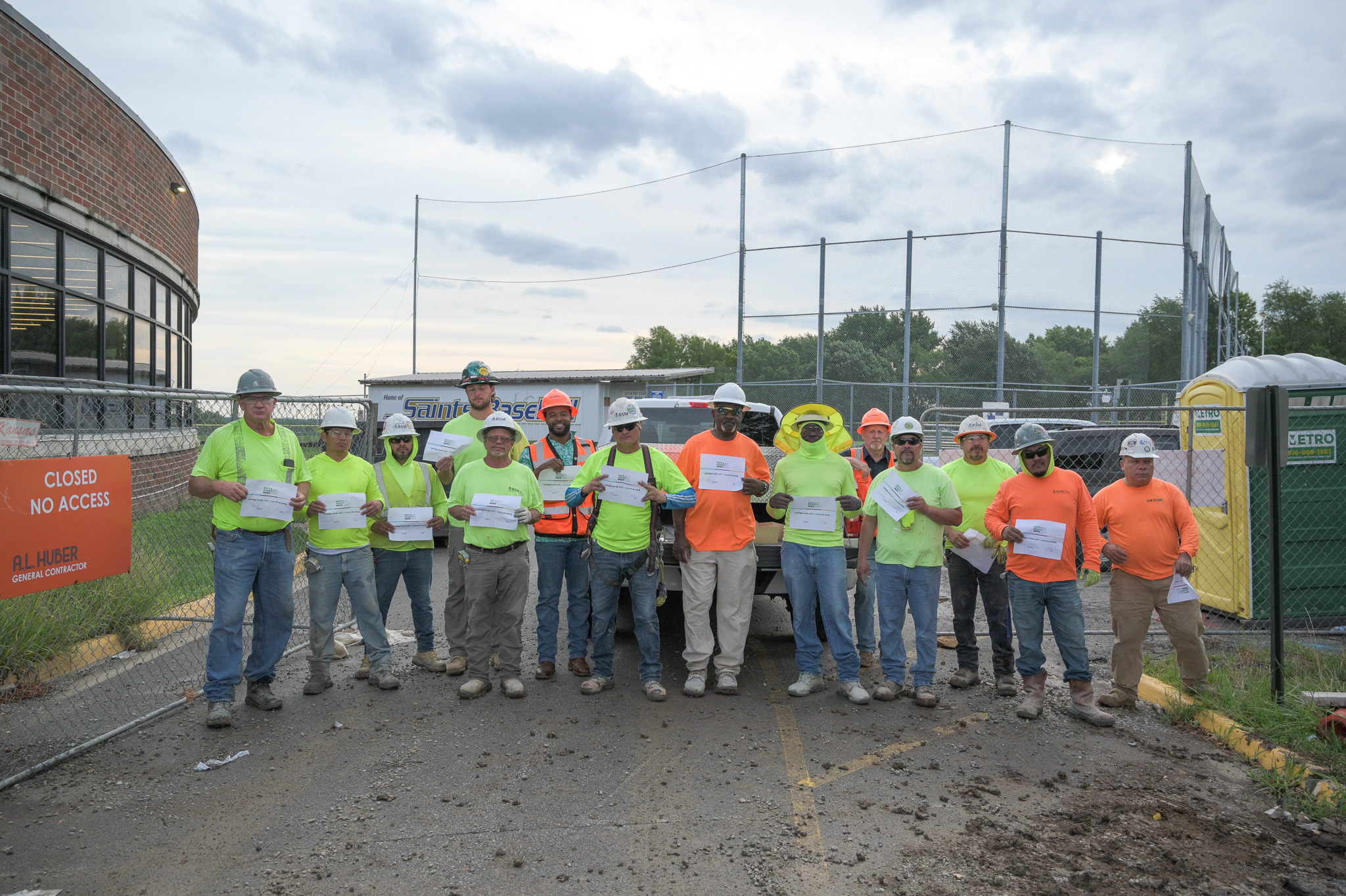 OSHA Safe + Sound Week at St. Thomas Aquinas High School